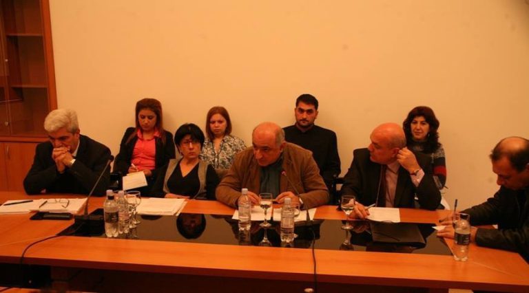 «Քաղաքացիական հասարակության դերը հակամարտությունների խաղաղ կարգավորման գործընթացում» խորագրով կլոր սեղան-քննարկում