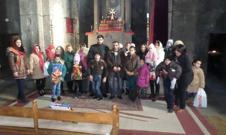 Օգնություն Սիսիանի մի խումբ երեխաների