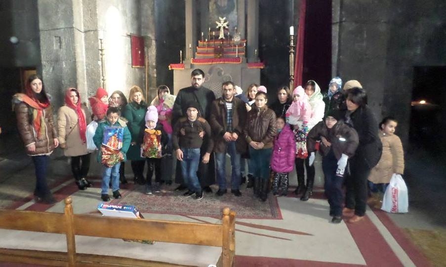 Օգնություն Սիսիանի մի խումբ երեխաների