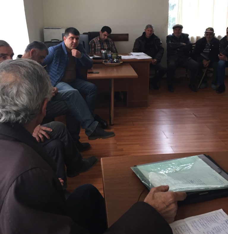 Հանդիպում Բերքաբերում՝ «Աշխատանք գյուղական երիտասարդության համար մեղվաբուծության միջոցով» ծրագրի շրջանակում