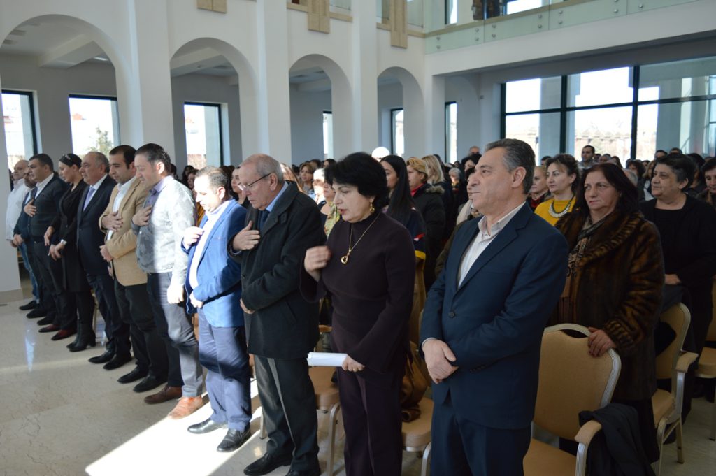 Ամանորյա հանդիպում Ամենայն Հայոց Կաթողիկոսի հետ