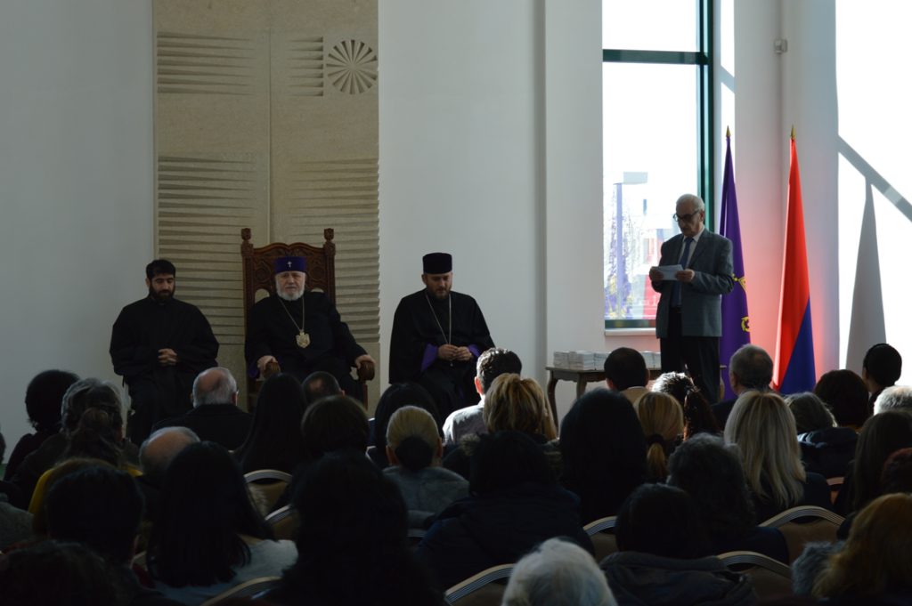 Ամանորյա հանդիպում Ամենայն Հայոց Կաթողիկոսի հետ