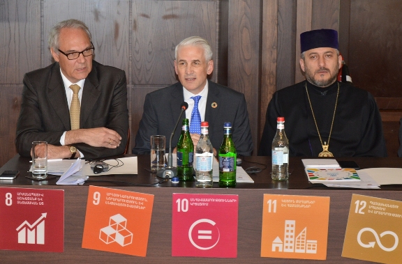 «Եկեղեցին պետք է ավելի ներգրավված լինի Կայուն զարգացման նպատակների իրականացման գործում»,- Կլոր սեղան հիմնադրամի կազմակերպած համաժողովի մասնակիցներ:
