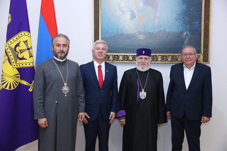 ՏԵՍԱՆՅՈՒԹ: Հայաստանում էր «Եկեղեցիների համատեղ գործողություն» (ACT Alliance) դաշինքի գլխավոր քարտուղարը