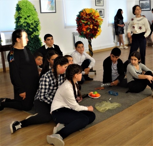 «Բացատում»՝ Սաղմոսավանի Հայորդաց տանը