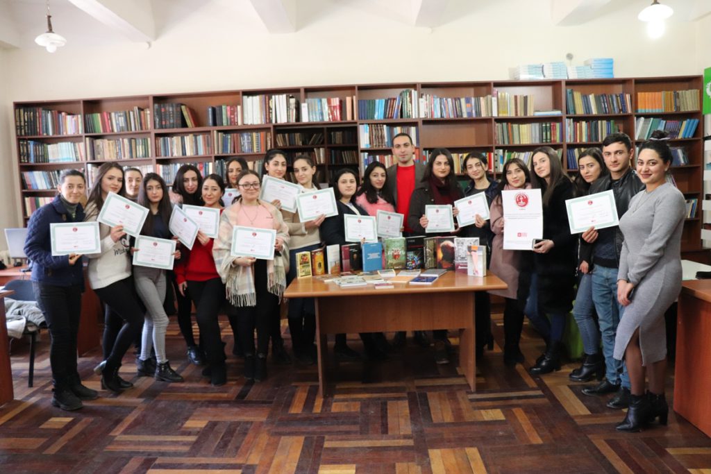 «Խաղաղության գրադարան»՝ ԵՊՀ Իջևանի մասնաճյուղում