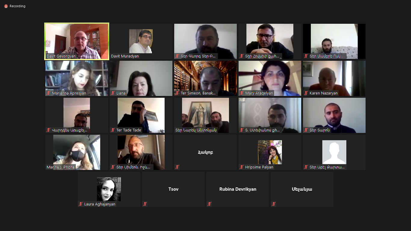 Webinar priests armenia round table charity foundation 1
