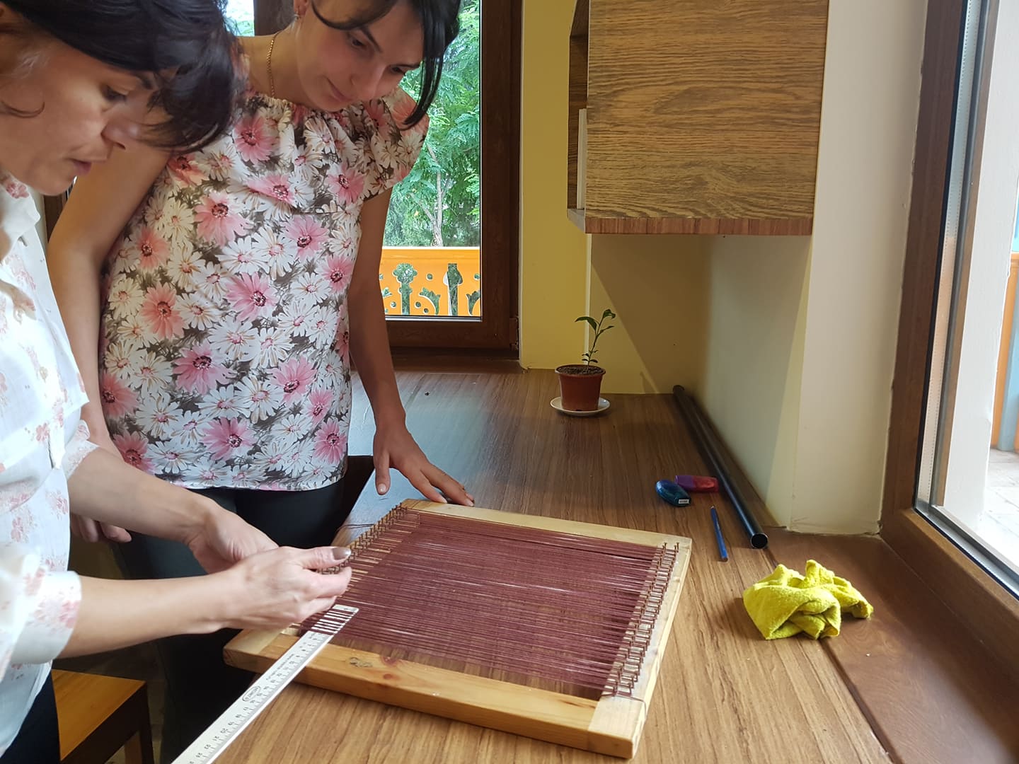 Armenia Round Table Carpet production in Tavush 9