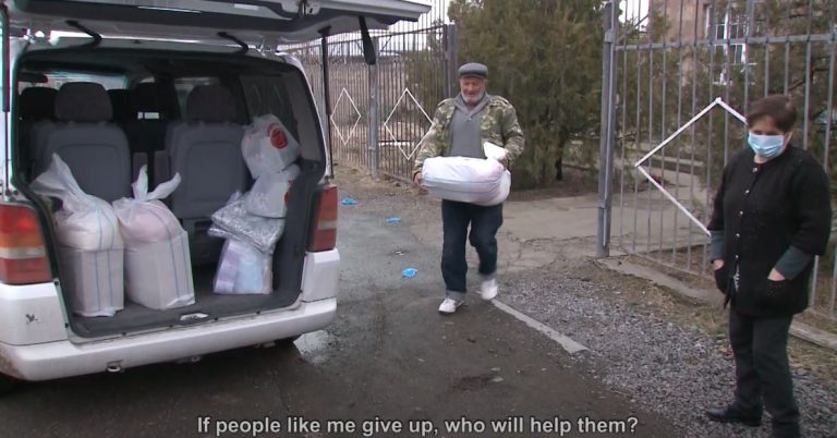 «Զինված հակամարտություն Լեռնային Ղարաբաղում. տեղահանվածների զանգվածային ժամանում» ծրագրի մասին ֆիլմ-հաշվետվություն