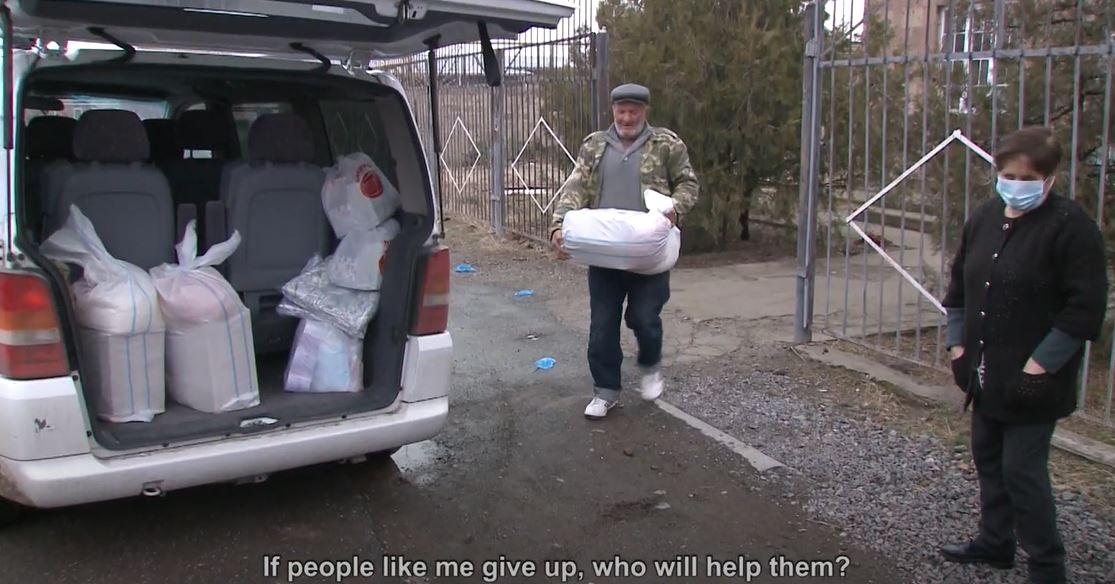 «Զինված հակամարտություն Լեռնային Ղարաբաղում. տեղահանվածների զանգվածային ժամանում» ծրագրի մասին ֆիլմ-հաշվետվություն