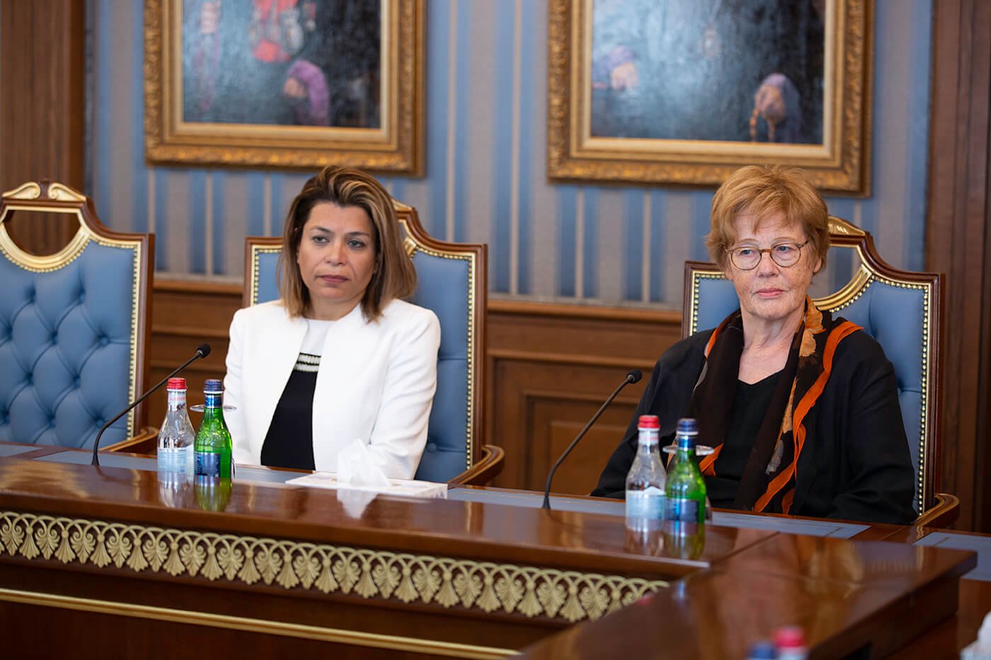 3-WCC delegation accepted by Karekin II, Catholicos of all Armenians