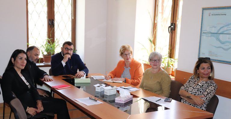 ՀԱԵ Արցախի թեմի առաջնորդը Եկեղեցիների  համաշխարհային խորհրդի պատվիրակությանն է ներկայացրել իրավիճակը ԼՂ-ում