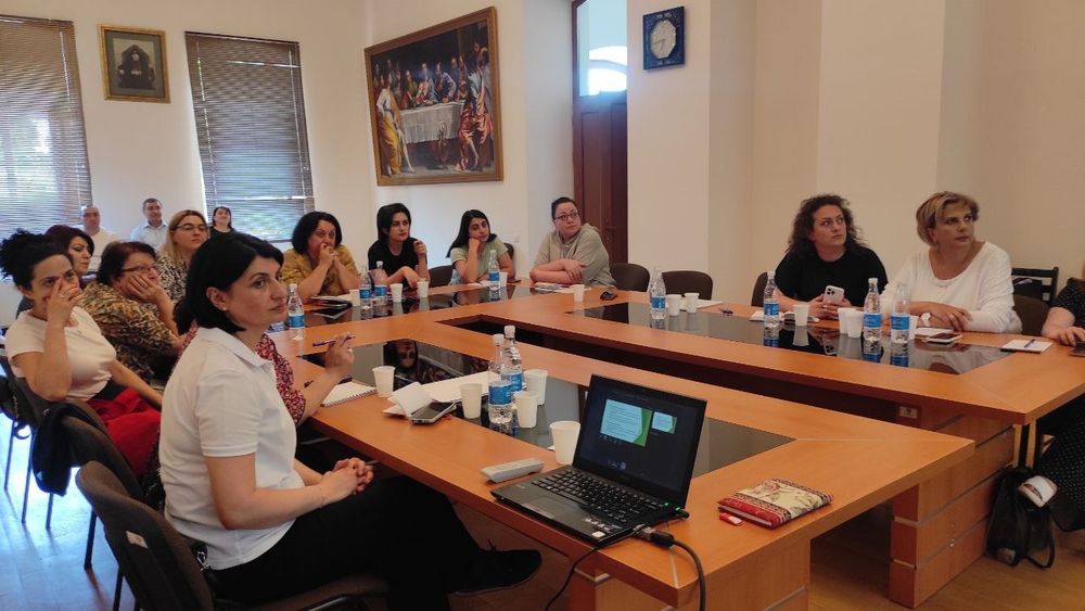 Հաշվետվությունների բարելավմանը նվիրված հանդիպում-քննարկում գործընկերների հետ