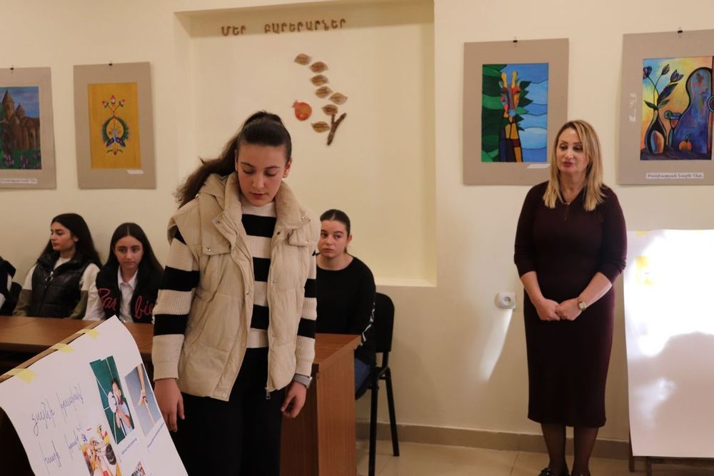 «Իրազեկվածության բարձրացում ընտանեկան բարեկեցությանն ուղղված քայլեր» ծրագիրը՝ «Սուրբ Նշան» կենտրոնում