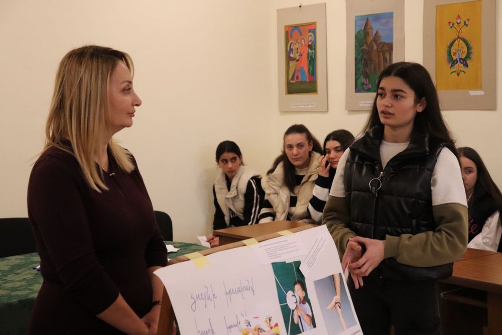 «Իրազեկվածության բարձրացում ընտանեկան բարեկեցությանն ուղղված քայլեր» ծրագիրը՝ «Սուրբ Նշան» կենտրոնում