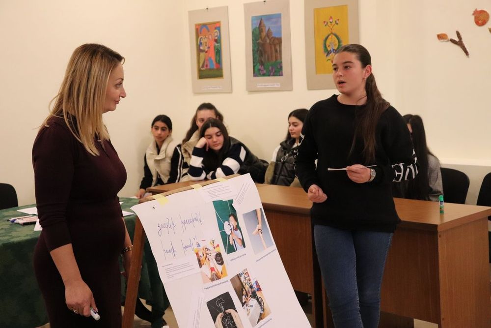 ‘Awareness Raising Steps Towards Family Welfare’ project at ‘Holy Sign’ center