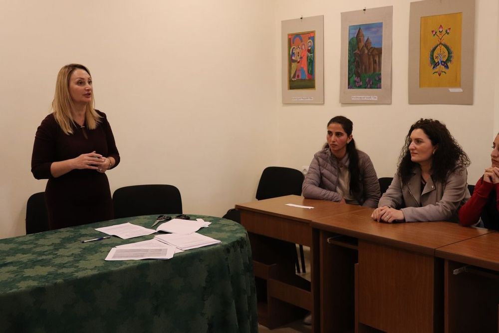 «Իրազեկվածության բարձրացում ընտանեկան բարեկեցությանն ուղղված քայլեր» ծրագիրը՝ «Սուրբ Նշան» կենտրոնում