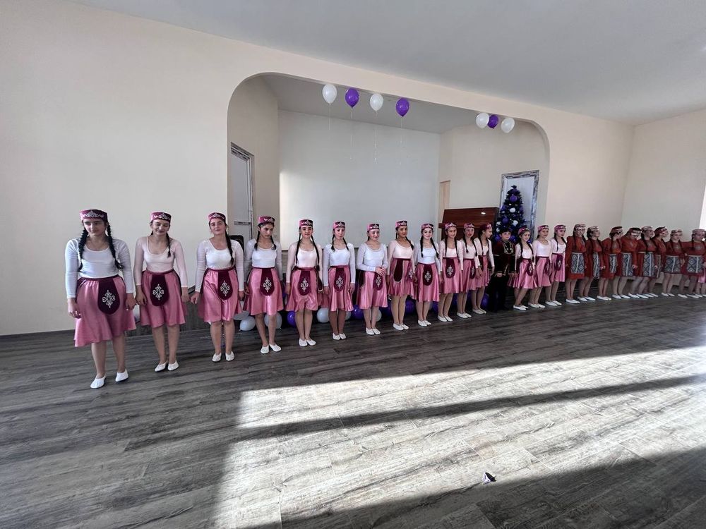 Dance groups in Vardenis present their year-end performance