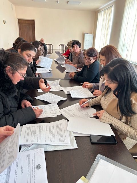 Tools to beneficiaries in Martuni
