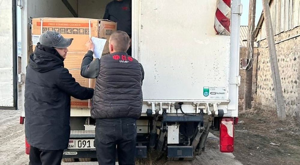 A new batch of support for displaced persons from Nagorno-Karabakh